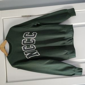 MV Sports NCCC Community College green sweatshirt!